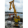 100T knuckle Boom Pedestal Crane